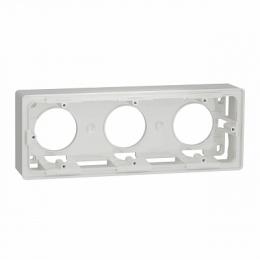 Изображение продукта Коробка трехмодульная для открытой установки Schneider Electric Unica New 